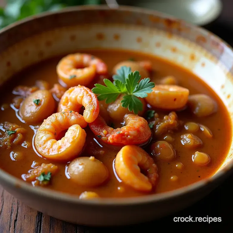 Authentic Louisiana Seafood Gumbo Recipe with Dark Roux