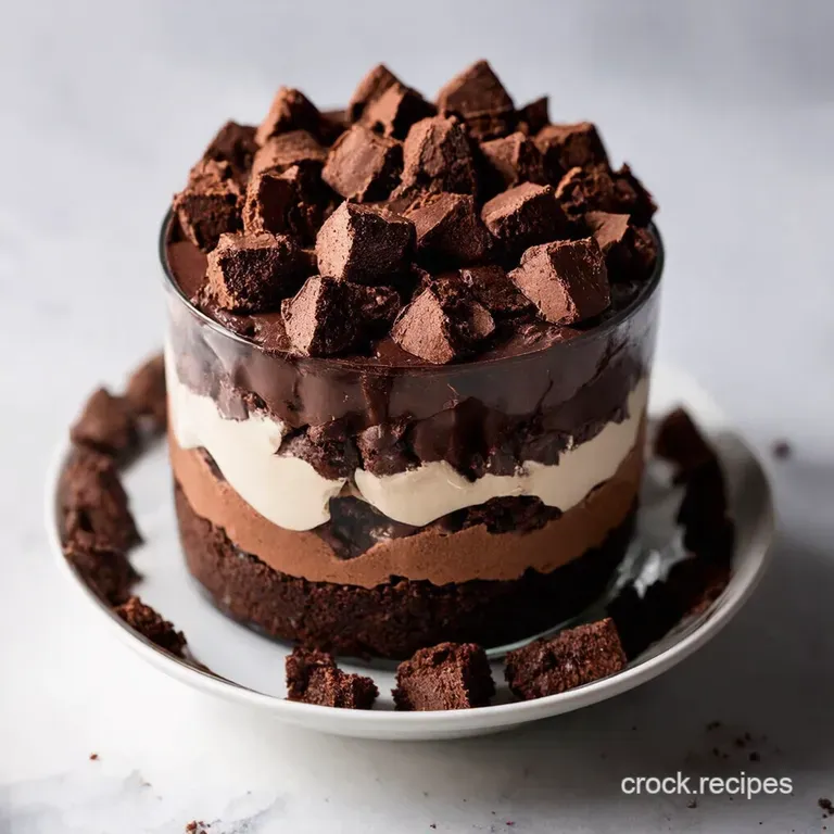 Death By Chocolate Brownie Trifle Guaranteed to Impress
