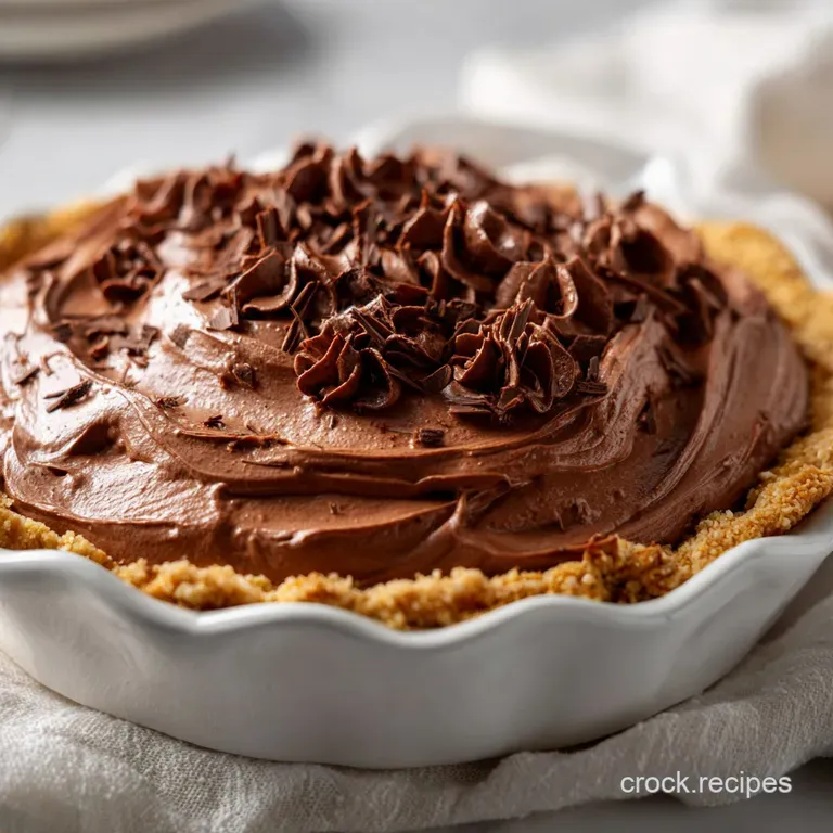Chocolate Silk Pie: Ultimate No-Bake Filling Recipe