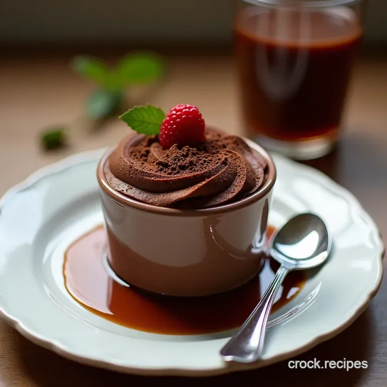 Decadent Classic Chocolate Mousse
