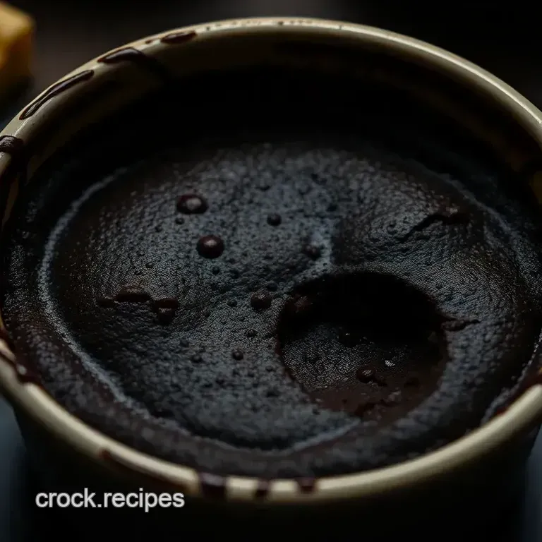 Decadent Dark Chocolate Lava Cake