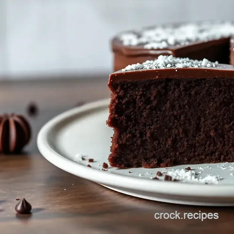 Decadent Dark Chocolate Torte: A Slice of Heaven