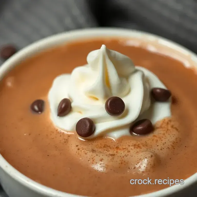 Decadent Hot Cocoa with Chocolate Chips