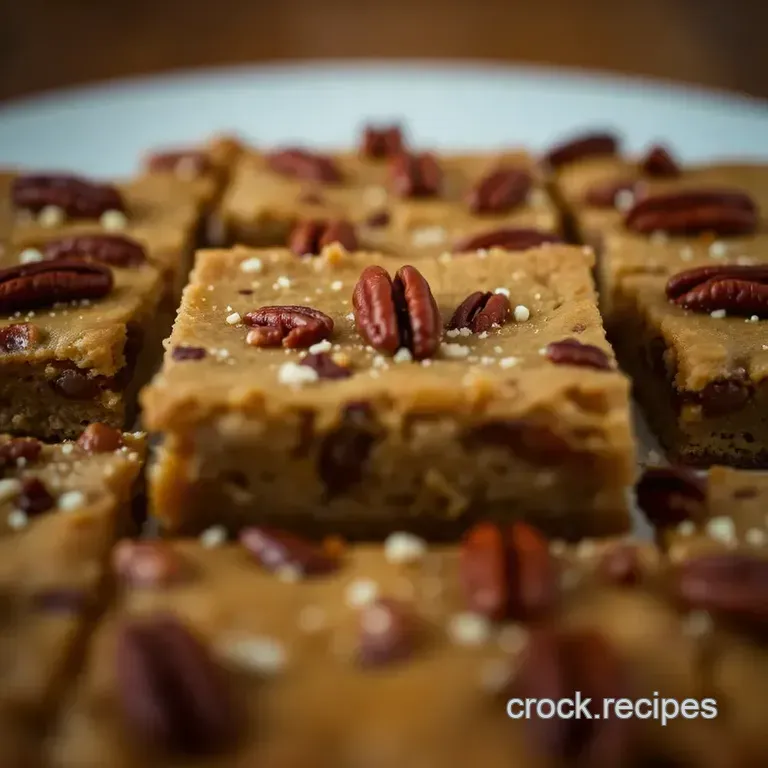 Decadent Pecan Pie Bars: a Slice of Southern Charm presentation