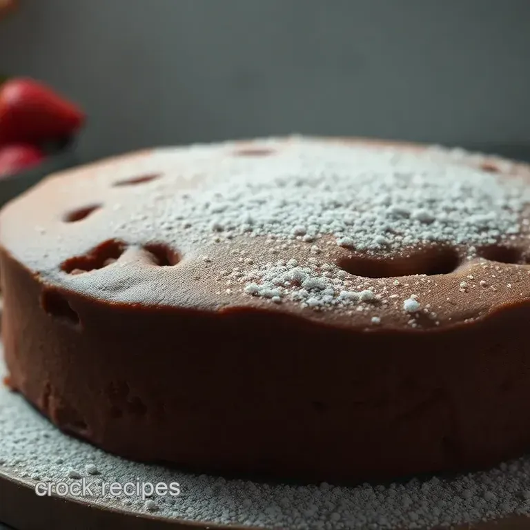 Decadent Strawberry Earthquake Cake