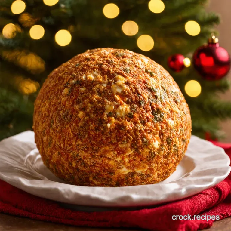 Deck the Halls with Balls of Cheese a Festive Christmas Cheese Ball presentation