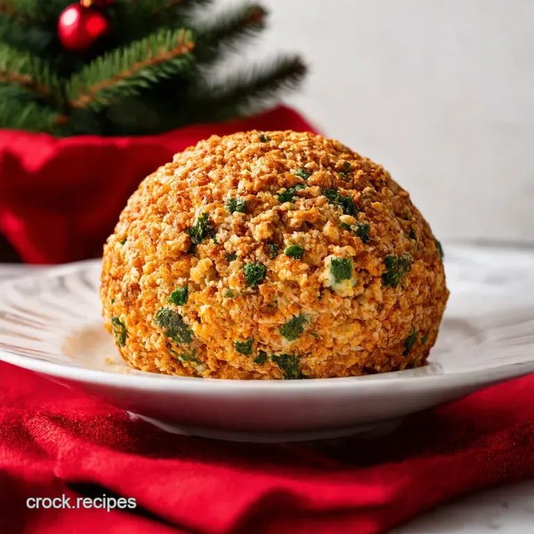 Deck the Halls with Balls of Cheese A Festive Christmas Cheese Ball
