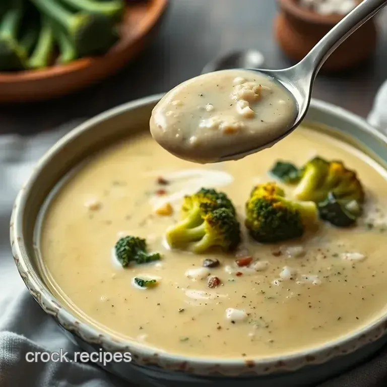 Savoring Creamy Broccoli & Stilton Soup