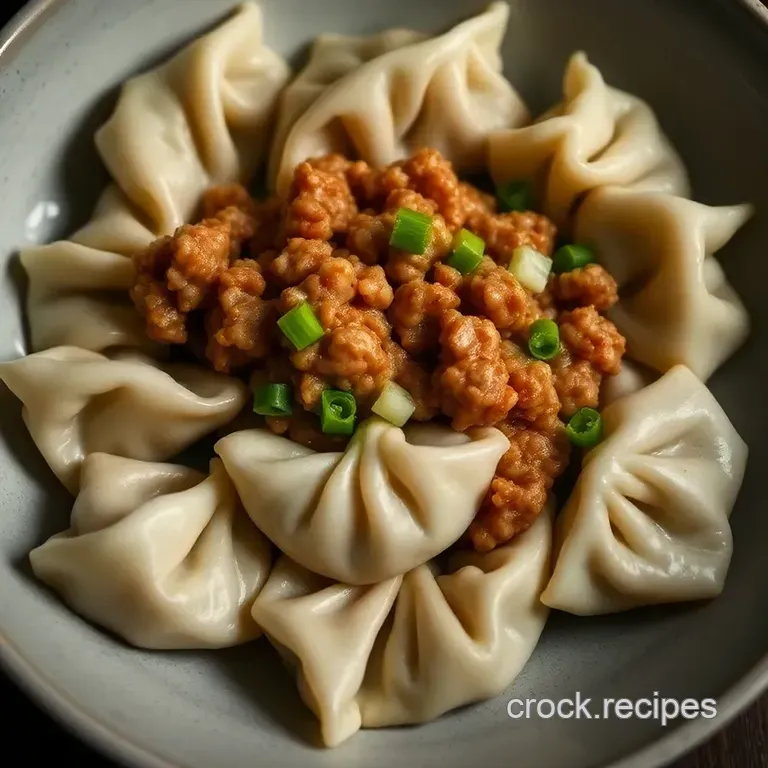 Delicious Homemade Chinese Dumplings: A Culinary Adventure presentation