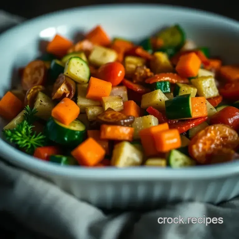 Delicious Roasted Veggie Medley to Brighten Your Plate presentation