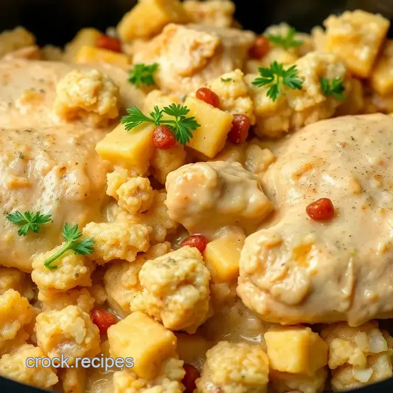 Slow-Cooked Chicken & Dressing