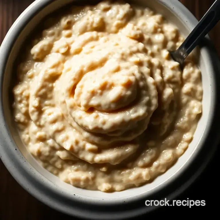 Deliciously Creamy Overnight Steel Oats presentation