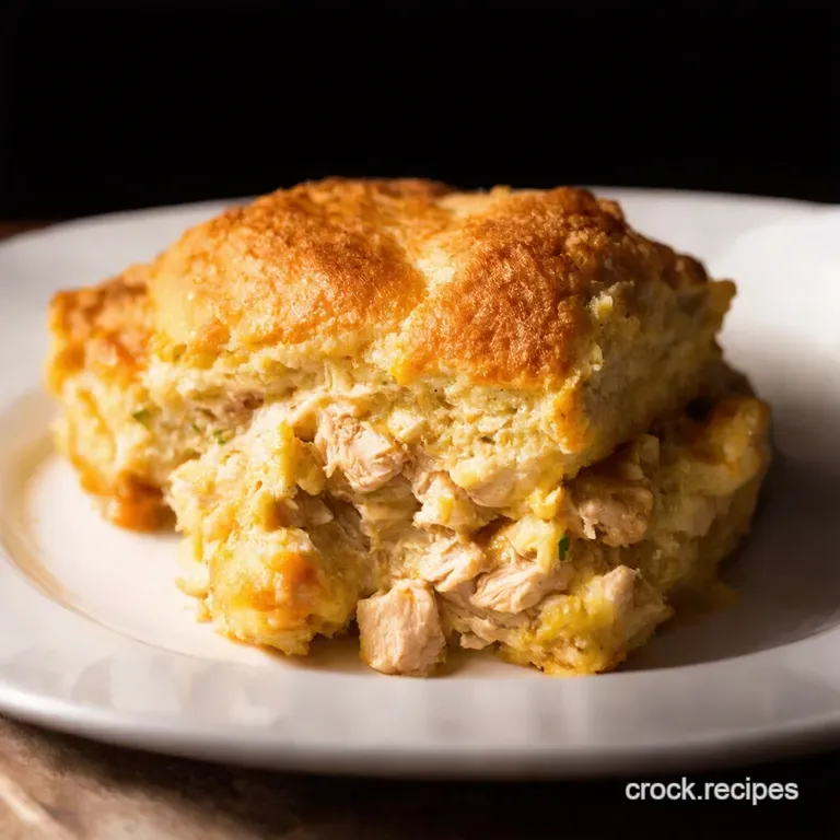 DownHome Chicken and Biscuit Casserole