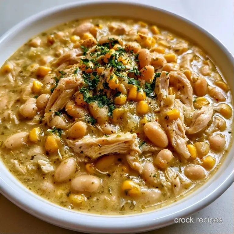 A steaming rustic bowl of chunky stew topped with a swirl of sour cream, diced avocado, and shredded cheddar cheese.
