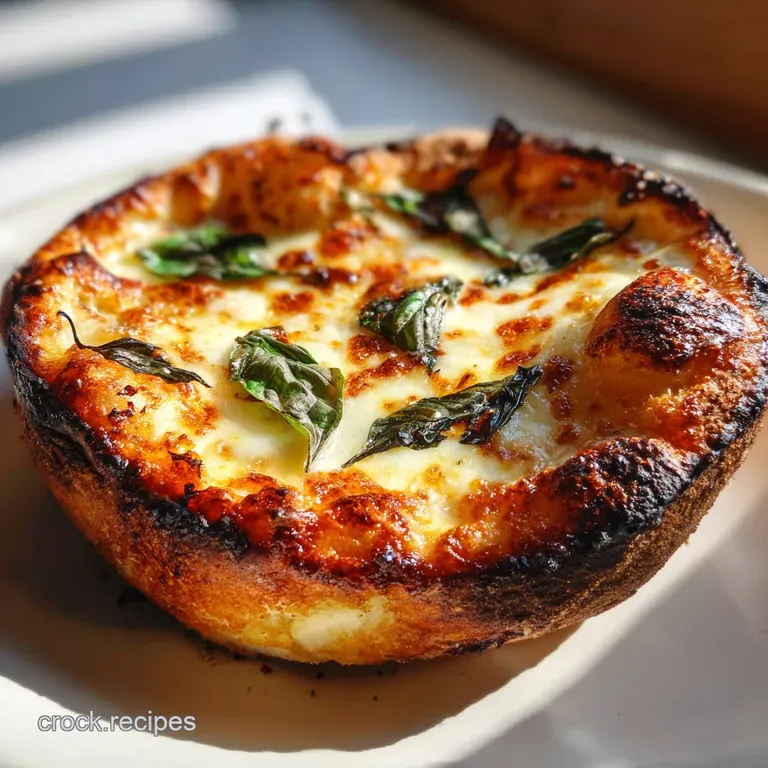 Freshly baked pizza sliced on a rustic wooden board with rising steam and a sprinkle of aromatic green basil.