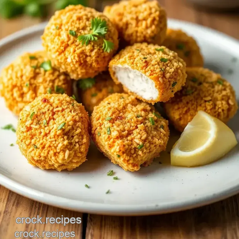 Easy Add to Favourite + Print Crisp Chicken Bites By Emma Lewis - Perfect Kid-Friendly Recipe! presentation