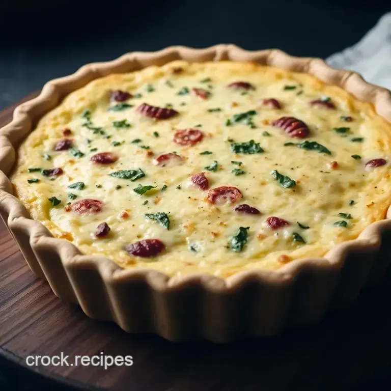 Easy As Pie Quiche: a Wholesome Delight presentation