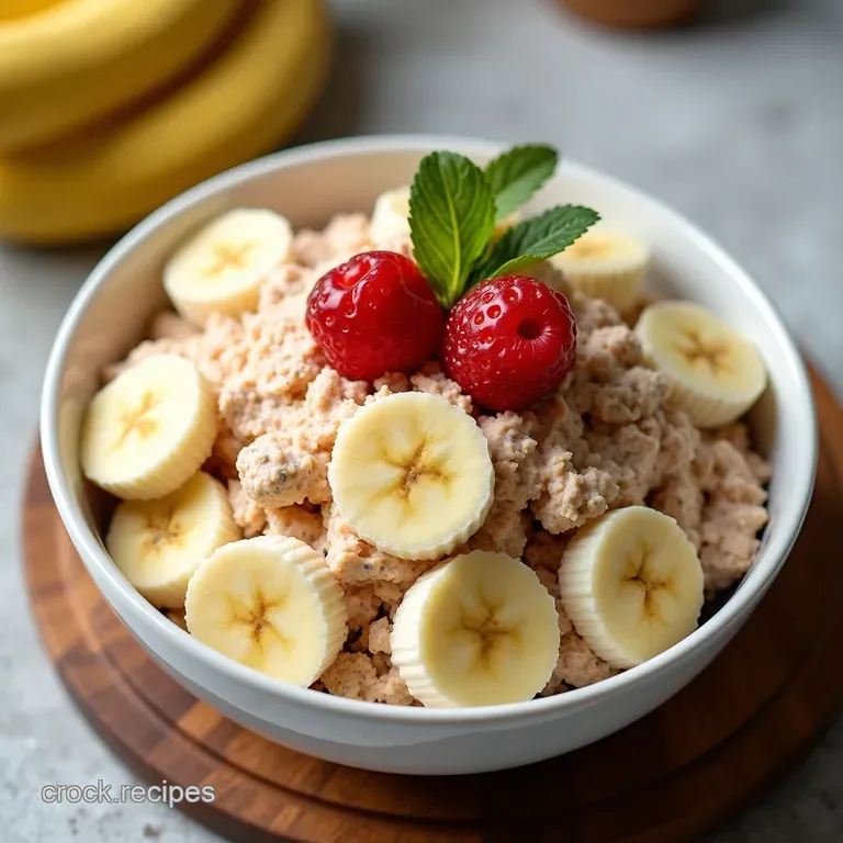 Sunshine in a Bowl The Easiest Ever Banana Split Fluff Salad