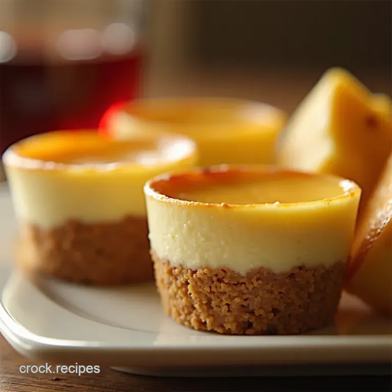NoFuss New York Style Cheesecake Cups 7 Blissful Bites to Savor presentation