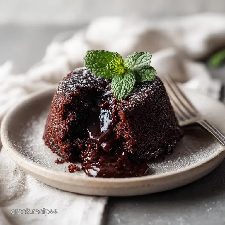 Chocolate Dump Cake: Molten and Fudgy