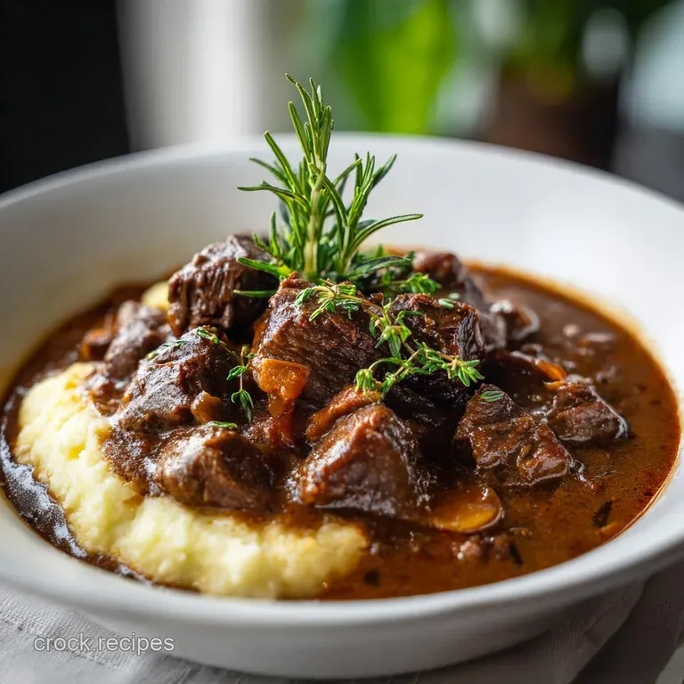 Easy Crock Pot Recipe with Beef Stew