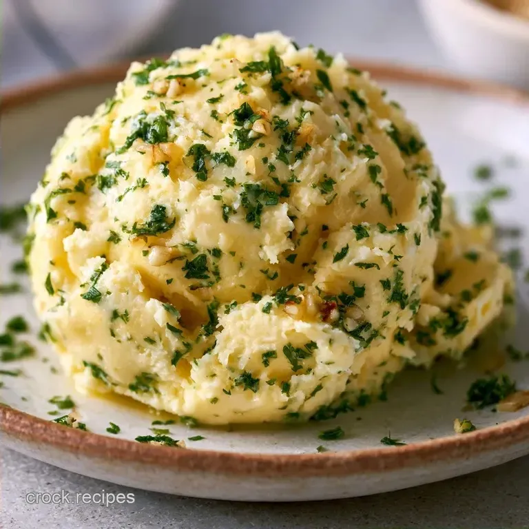 Easy Garlic Herb Butter for Steak and Bread