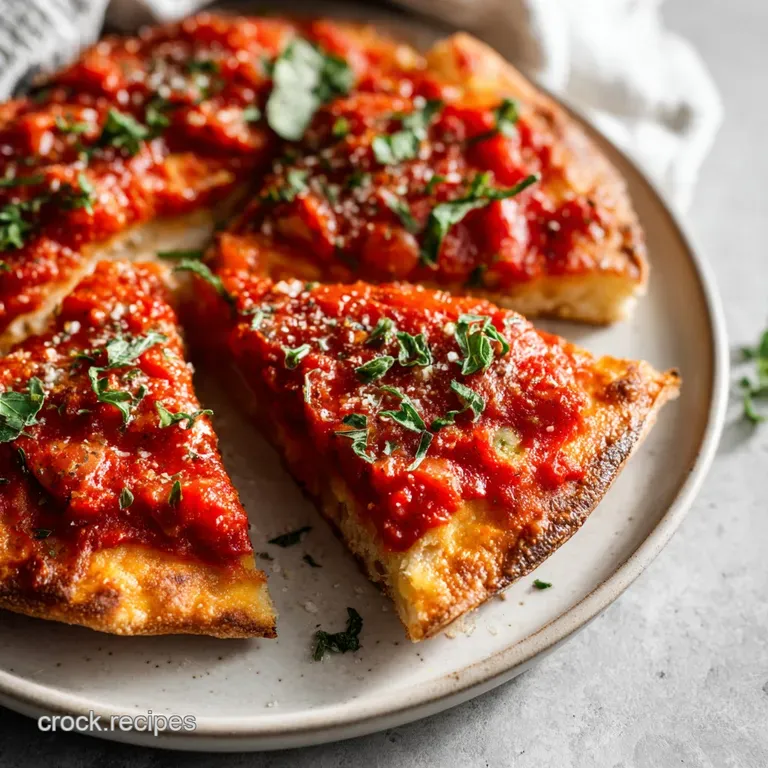 Easy Homemade Pizza Sauce: Thick and Zesty