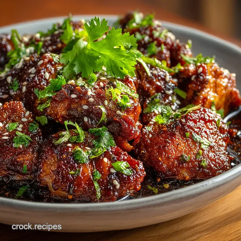 The Best Sticky HoneyGarlic Crockpot Chicken Recipe Minimal Fuss