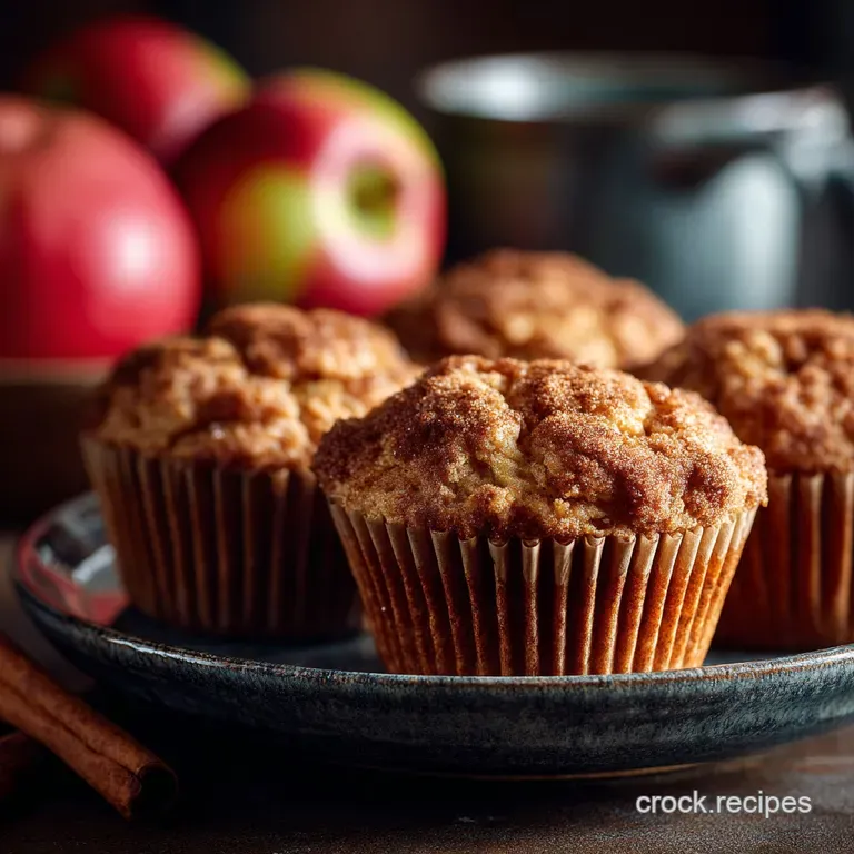 Keto Apple Cinnamon Muffins: the Ultimate Faux-Apple Autumn Warmer presentation