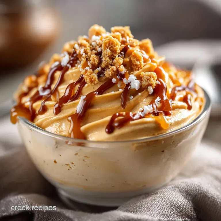 Keto Peanut Butter Mousse: the Easiest Low-Carb No-Bake Dessert presentation