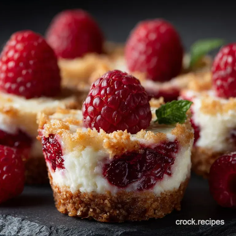Keto Raspberry Cheesecake Bites: Crimson Cloud Nine presentation