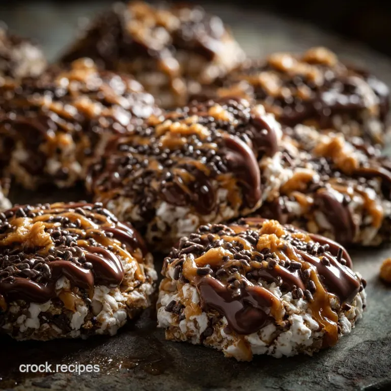 Reindeer Poop Cookies: Easy Fudgy No-Bake Treat presentation