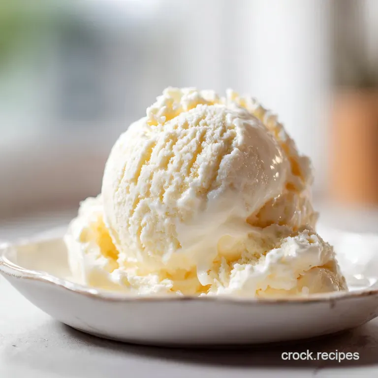 No-Machine Ice Cream Recipe