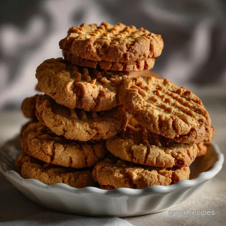 Easy Peanut Butter Cookies Just 9: Guaranteed Softness presentation