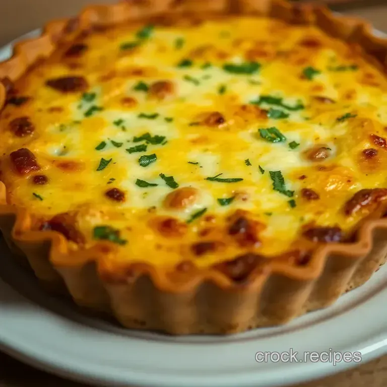 Easy Peasy Quiche: Your Weeknight Wonder presentation