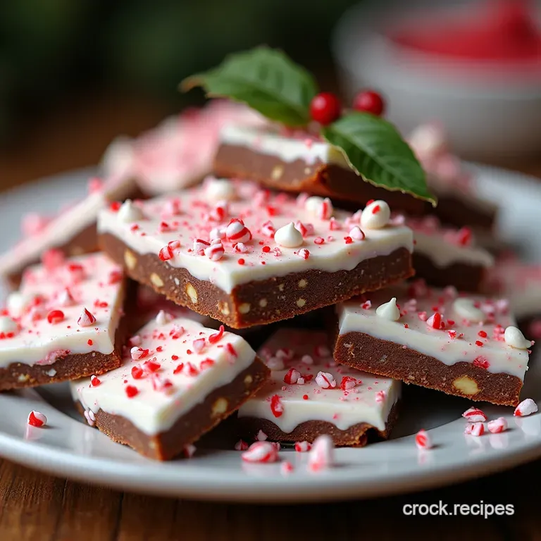The Ultimate NoFuss Peppermint Bark Cracking Christmas Crunch