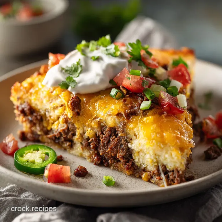 The Foolproof Weeknight Impossible Taco Pie