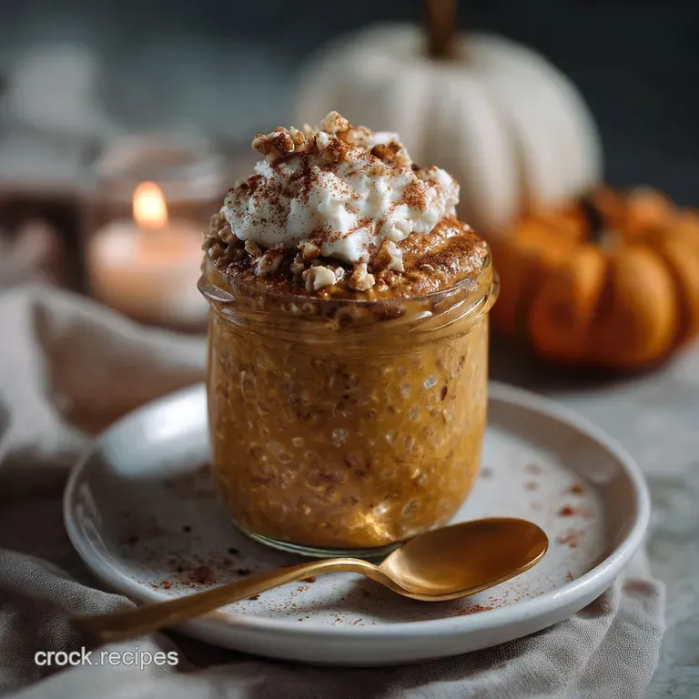 Easy Pumpkin Spice Overnight Oats: Grab-And-Go Fuel presentation