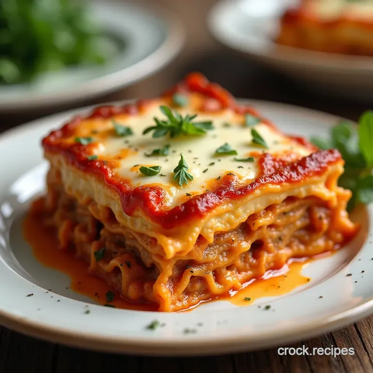 The Cheesy Weeknight Wonder Easy Lasagna Casserole with Creamy Ricotta
