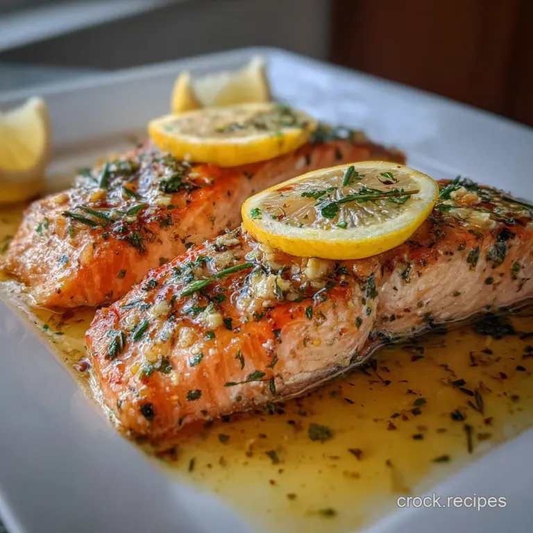 Easy Salmon Recipe with Garlic and Lemon