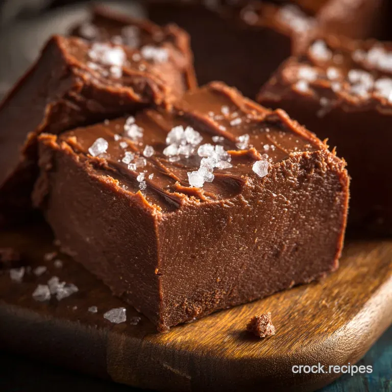 Keto Fudge: the Ultimate Silky Smooth No-Fuss Chocolate Treat presentation
