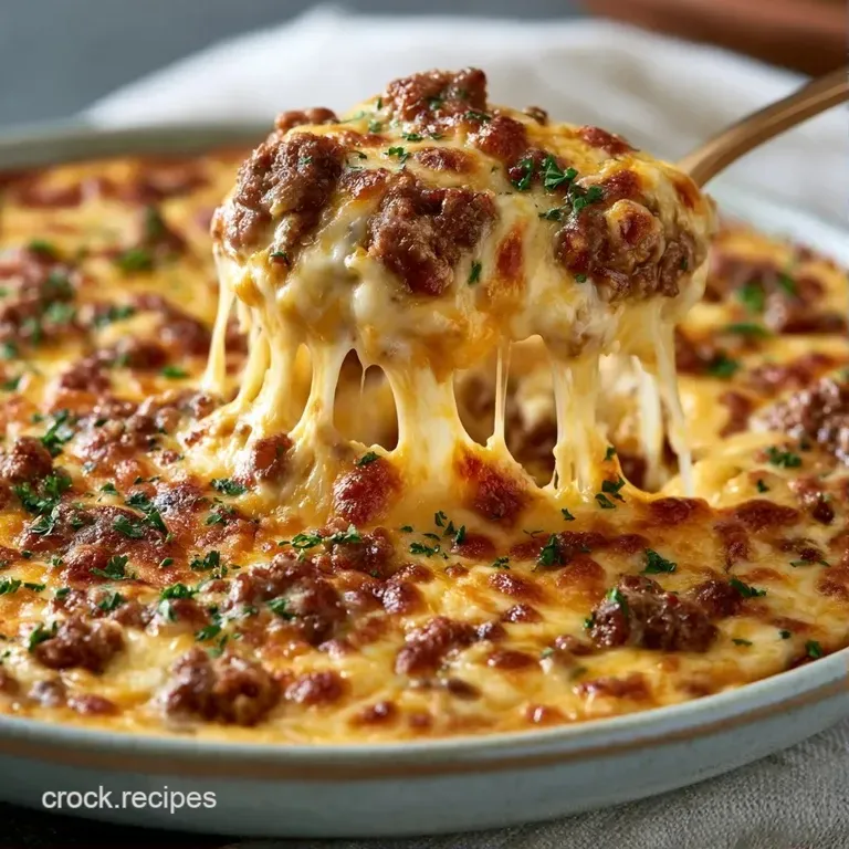 A warm ceramic crock of molten cheese surrounded by crisp tortilla chips and colorful sliced bell peppers.