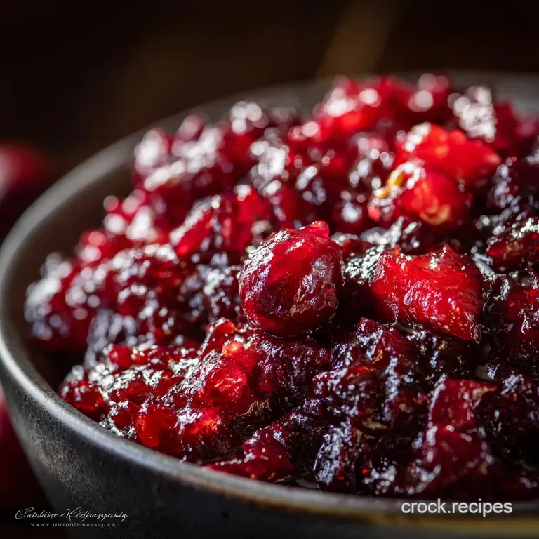 Sugar Free Keto Cranberry Sauce: the Proper Cranberry Smash (Ready in 20 Mins) presentation