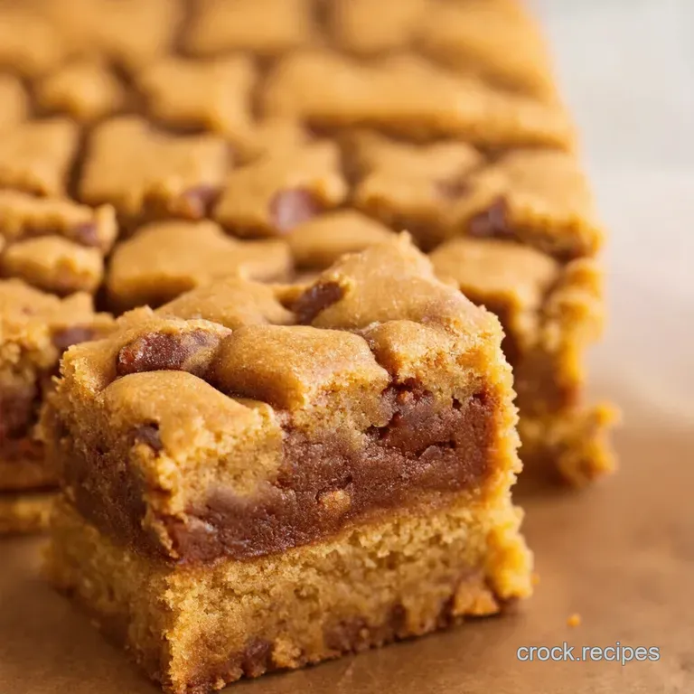 Easypeasy Cake Mix Toffee Bars a Right Proper Treat presentation