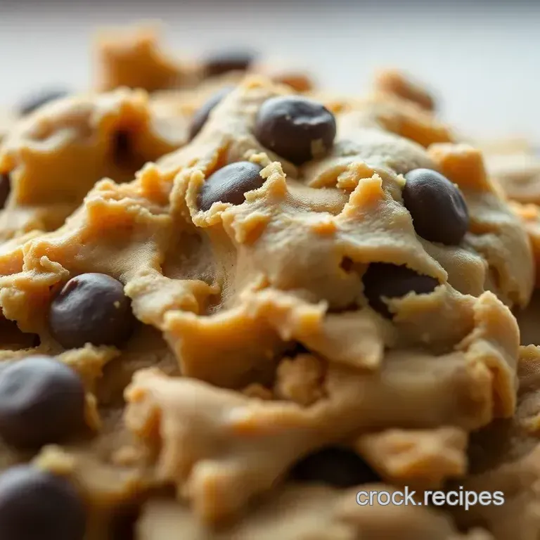 Edible Chocolate Chip Cookie Dough: Safe & Delicious!