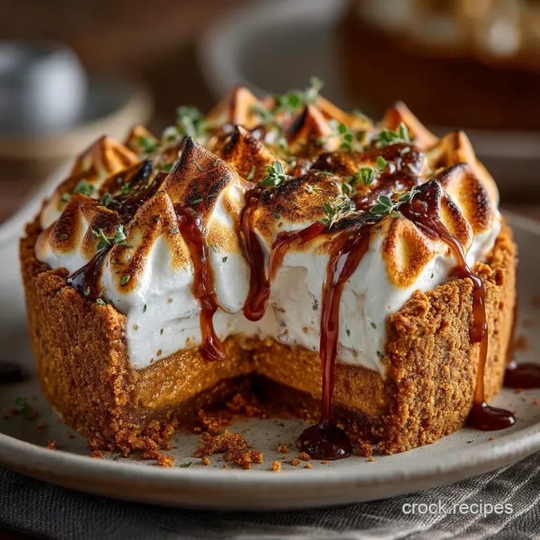 The Effortless NoBake Pumpkin Marshmallow Pie The British Way