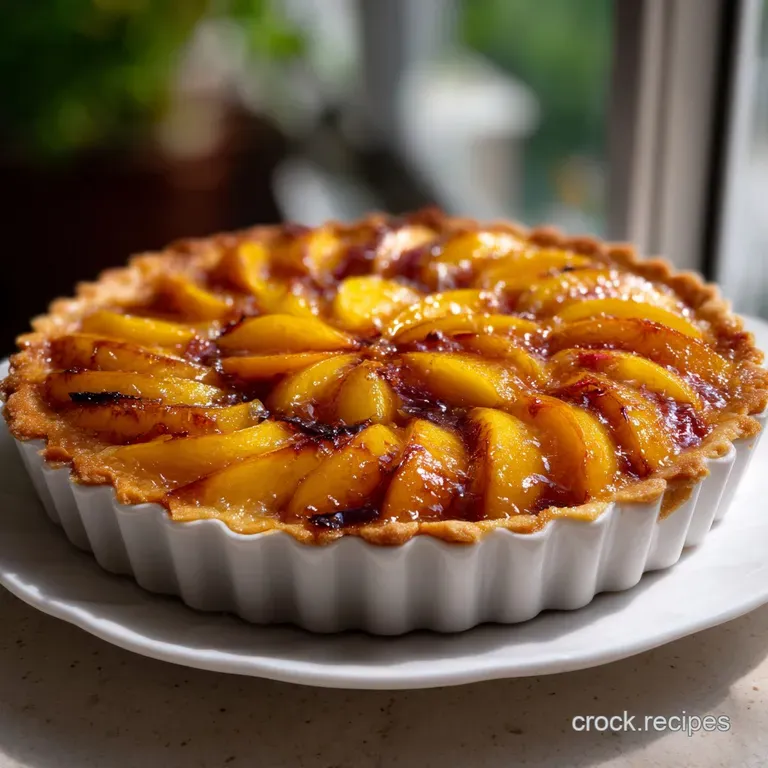 Peach Frangipane Tart: Elegant French Baking Made Easy