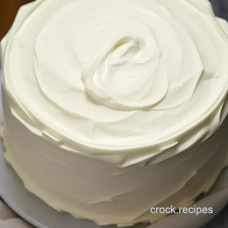 Elegant White Linen Cake with Vanilla Buttercream presentation