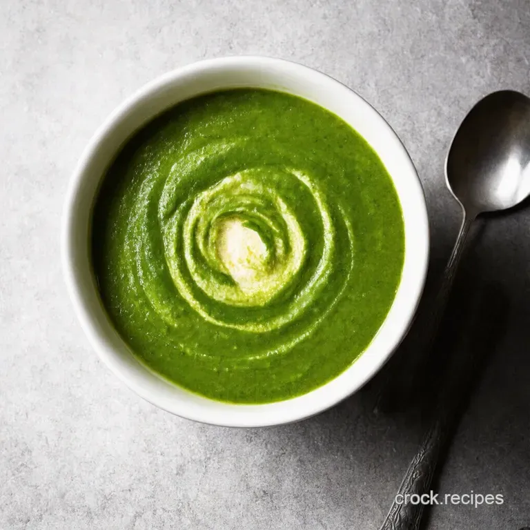 Emerald Dream A Creamy Spinach Soup