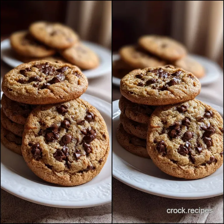 The Best Espresso Chocolate Chip Cookies Recipe presentation